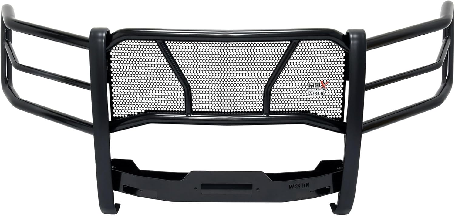 Westin 57-924065 HDX 3-Piece Winch Mount Grille Guard fits 2021-2026 F150 (Exc Platinum Raptor and 2022+ Lightning EV) (Exc w/Sensors)