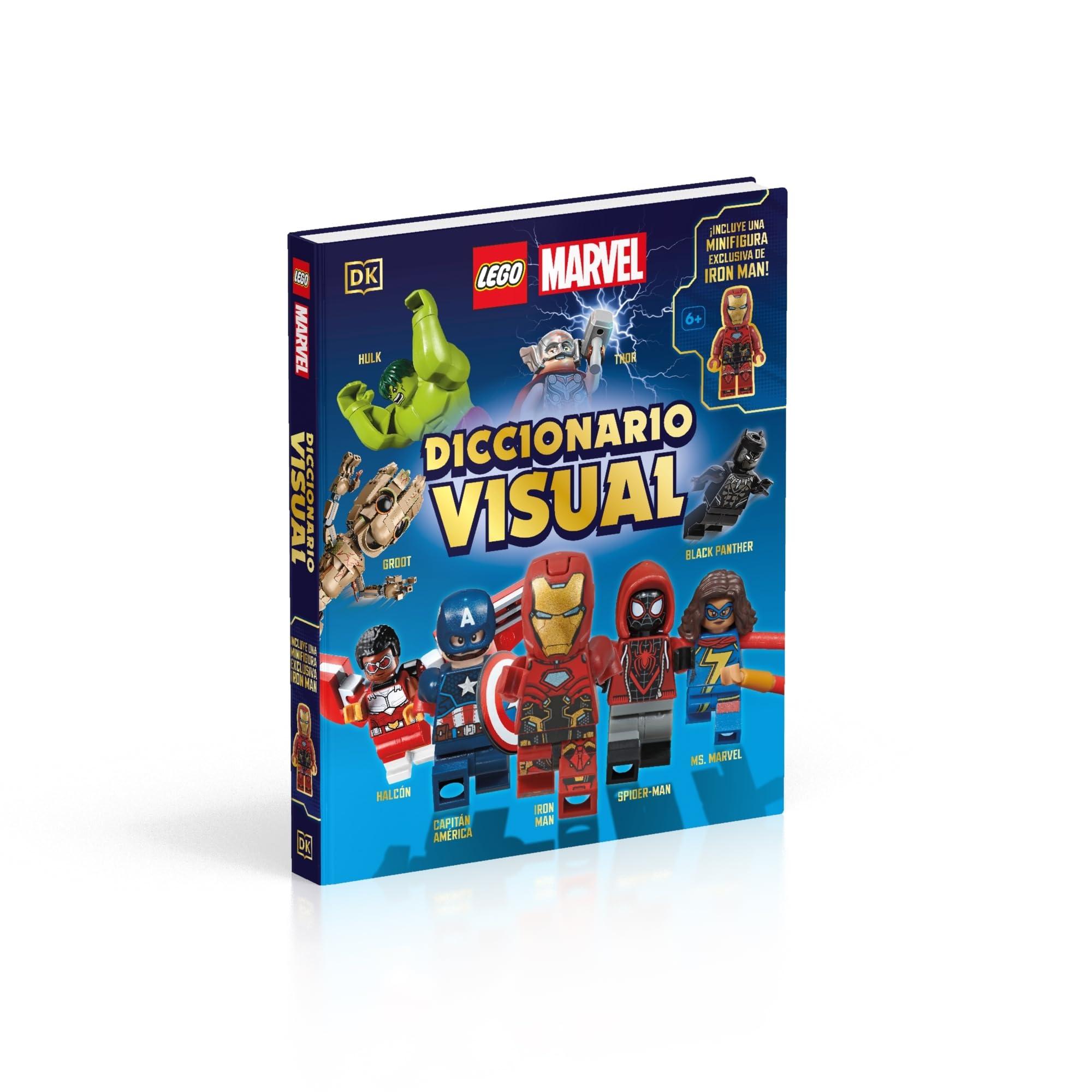 Lego Marvel. Diccionario visual: Incluye una minifigura exclusiva de Iron Man