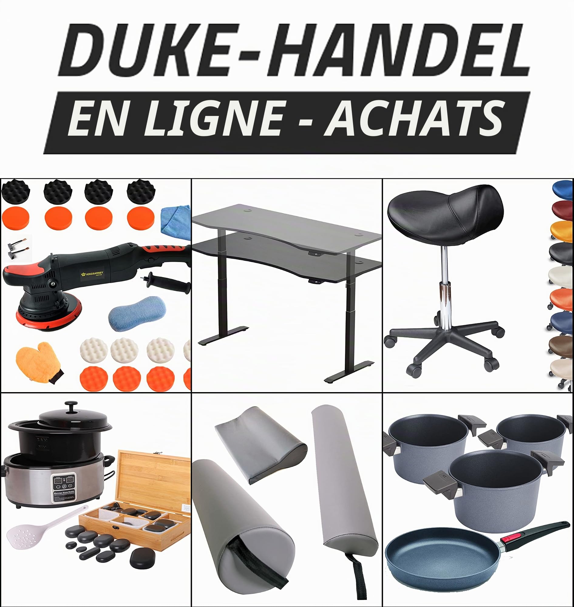 Tabouret selle extra large, siège-selle réglable 50-73 cm, 170 kg (Beige) | Tabouret pivotant ergonomique, assise selle extra large – Siège de travail favorisant une posture dynamique et droite