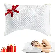 Pillow King Size for Neck and Shoulder Pain, Adjustable Firmness Memory Foam King Pillows for Side Sleeper, Cooling Curved Bed Pillow for Sleeping with Washable Cover