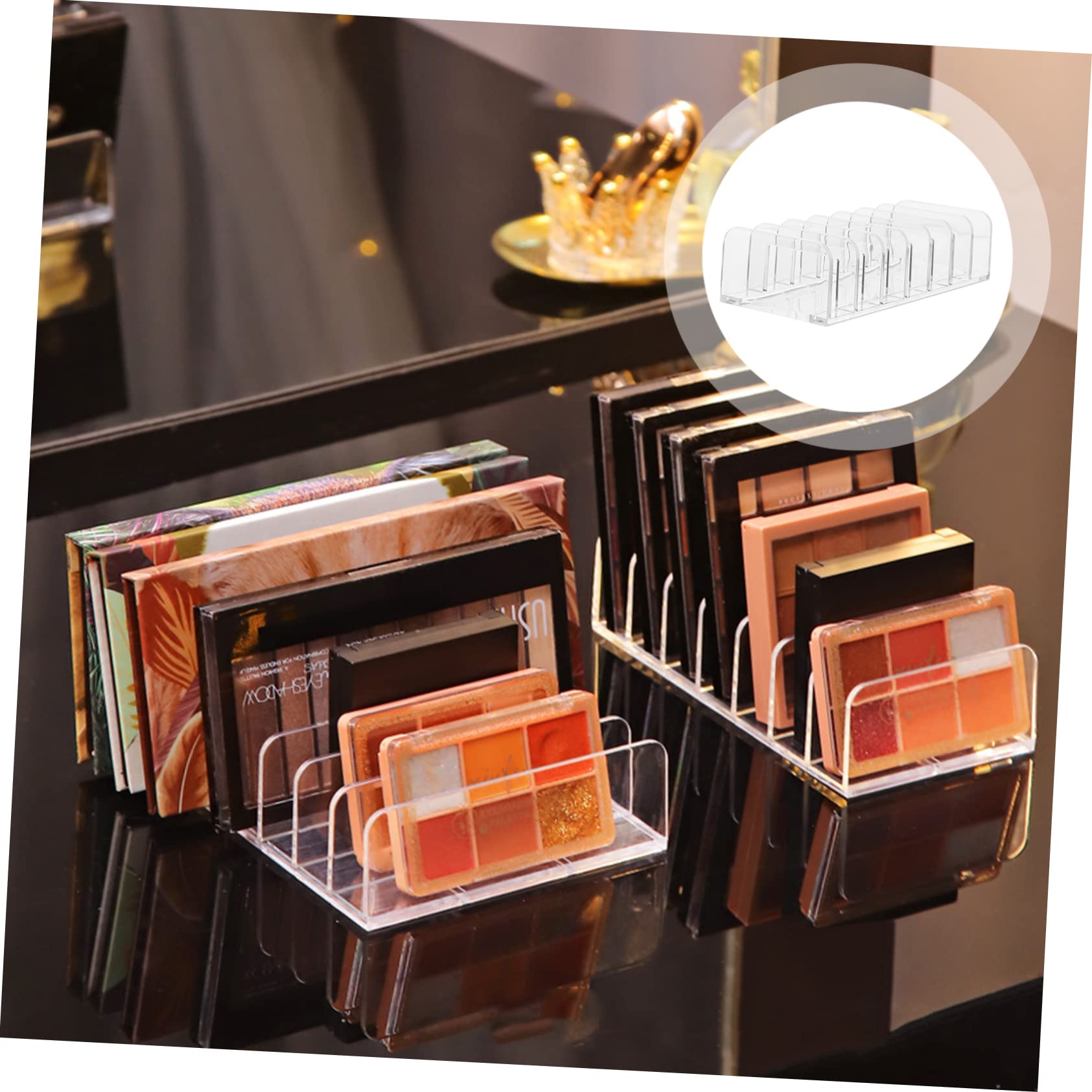 FoiiLiio Lot De 2 Organisateurs Maquillage Tiroirs Acrylique Empilables - Rangement Salle De Bain Coiffeuse