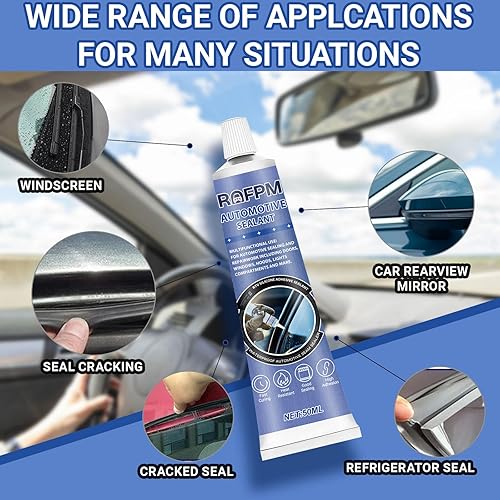 Miniatura 3 de ROFPM Sellador adhesivo automotriz para reparación de carrocería de automóvil, 3.5 onzas líquidas, resistente al calor, pegamento adhesivo de