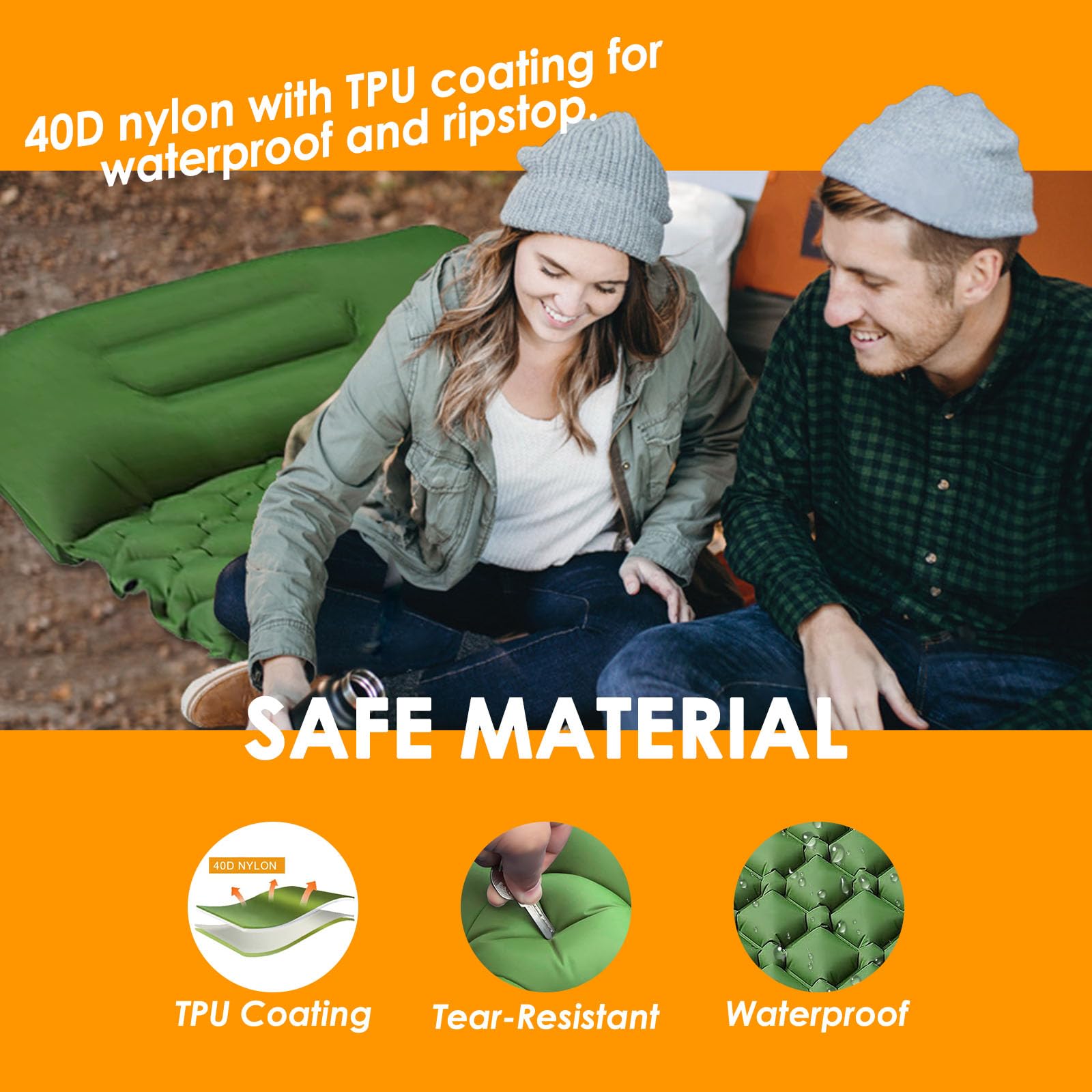 5L LARGE CAPACITY FOOT PUMP CAMPING AIRBED AIR BED MATTRESS LILO Ball PUMP - Foto 11