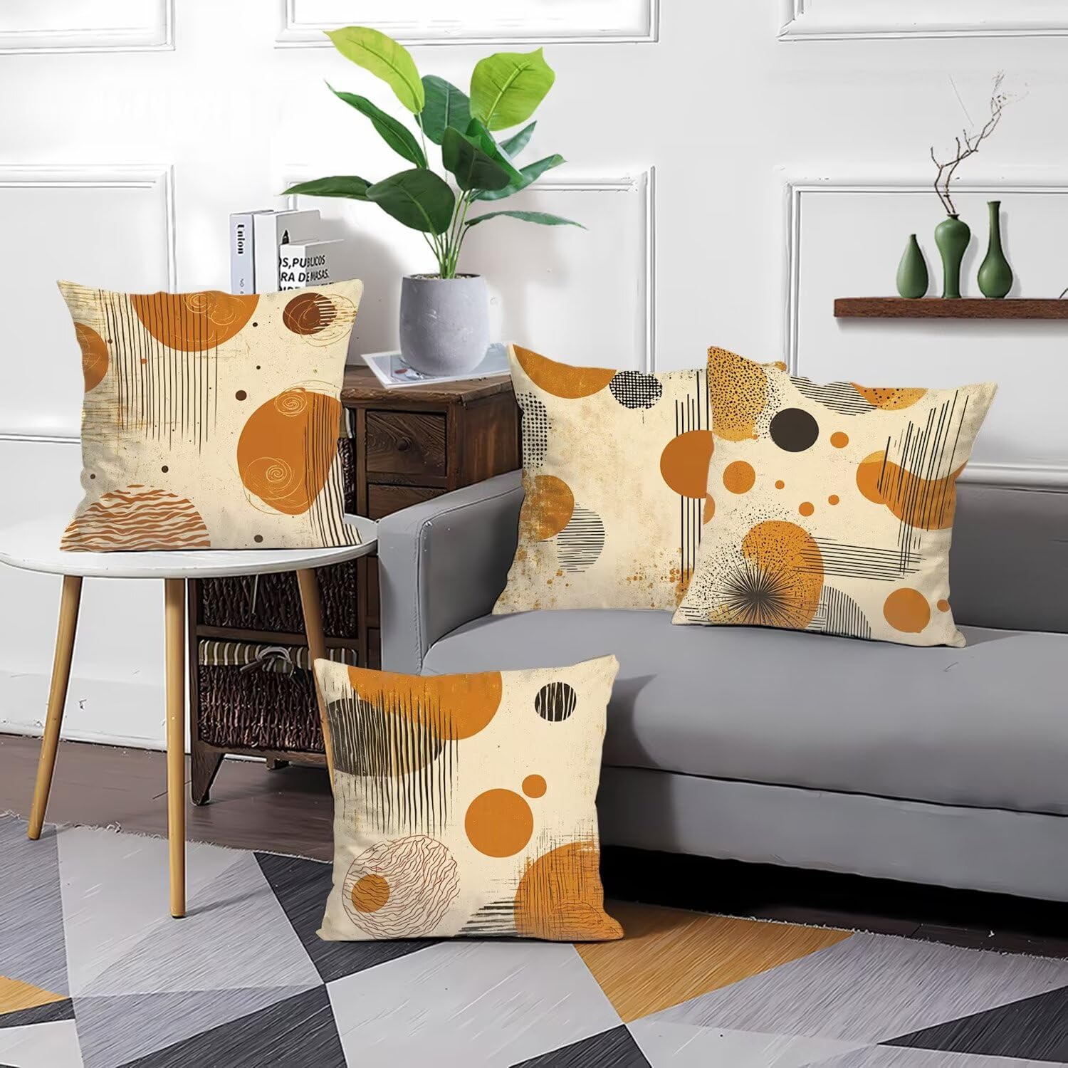 Amazon.co.jp: クッションカバー 75x75cm 4枚セット,上質 Soft