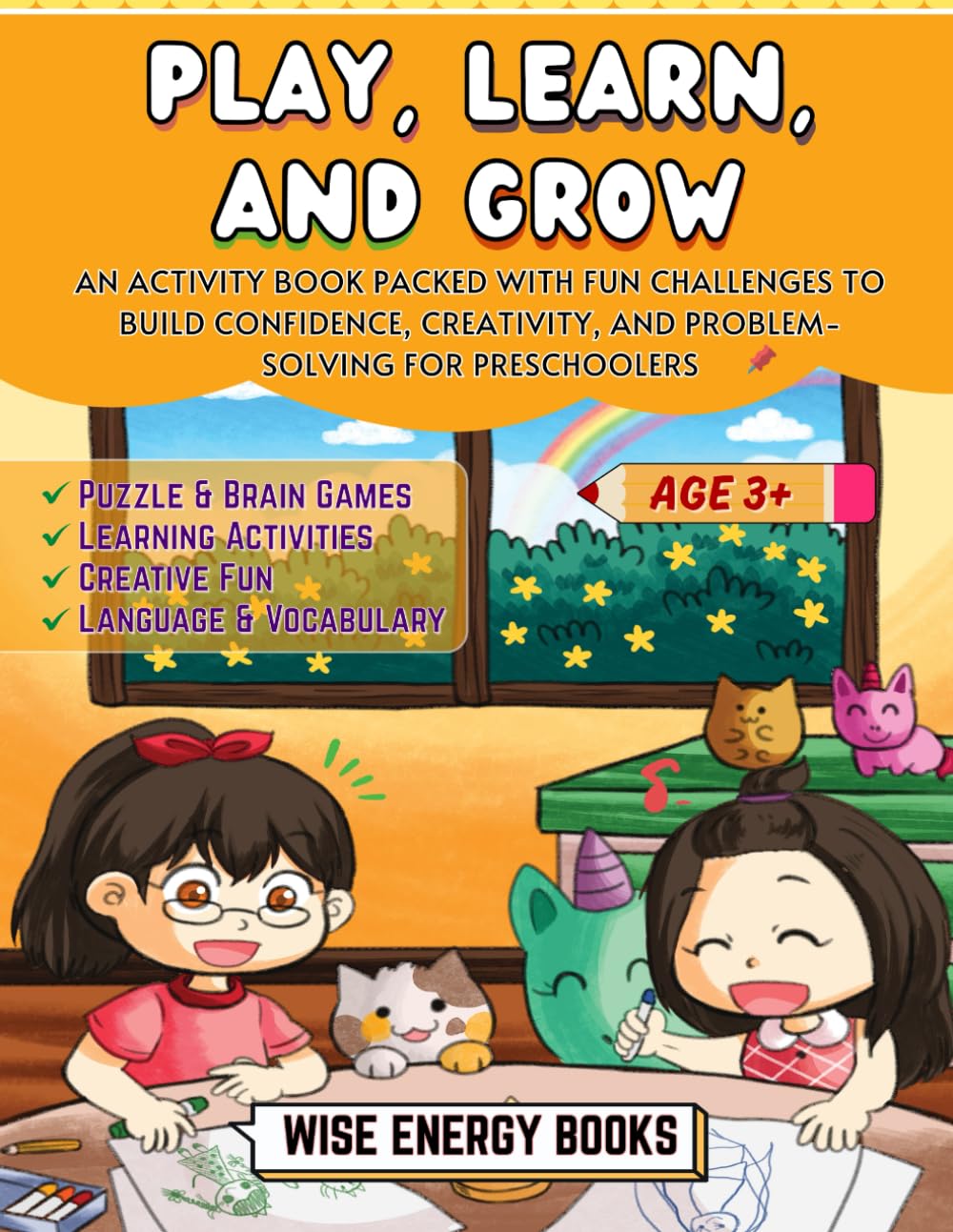 Play Learn and Grow: Activity Book for kids/toddlers Packed with Fun Challenges to Build Confidence, Creativity, and ... by number, much more for age +3