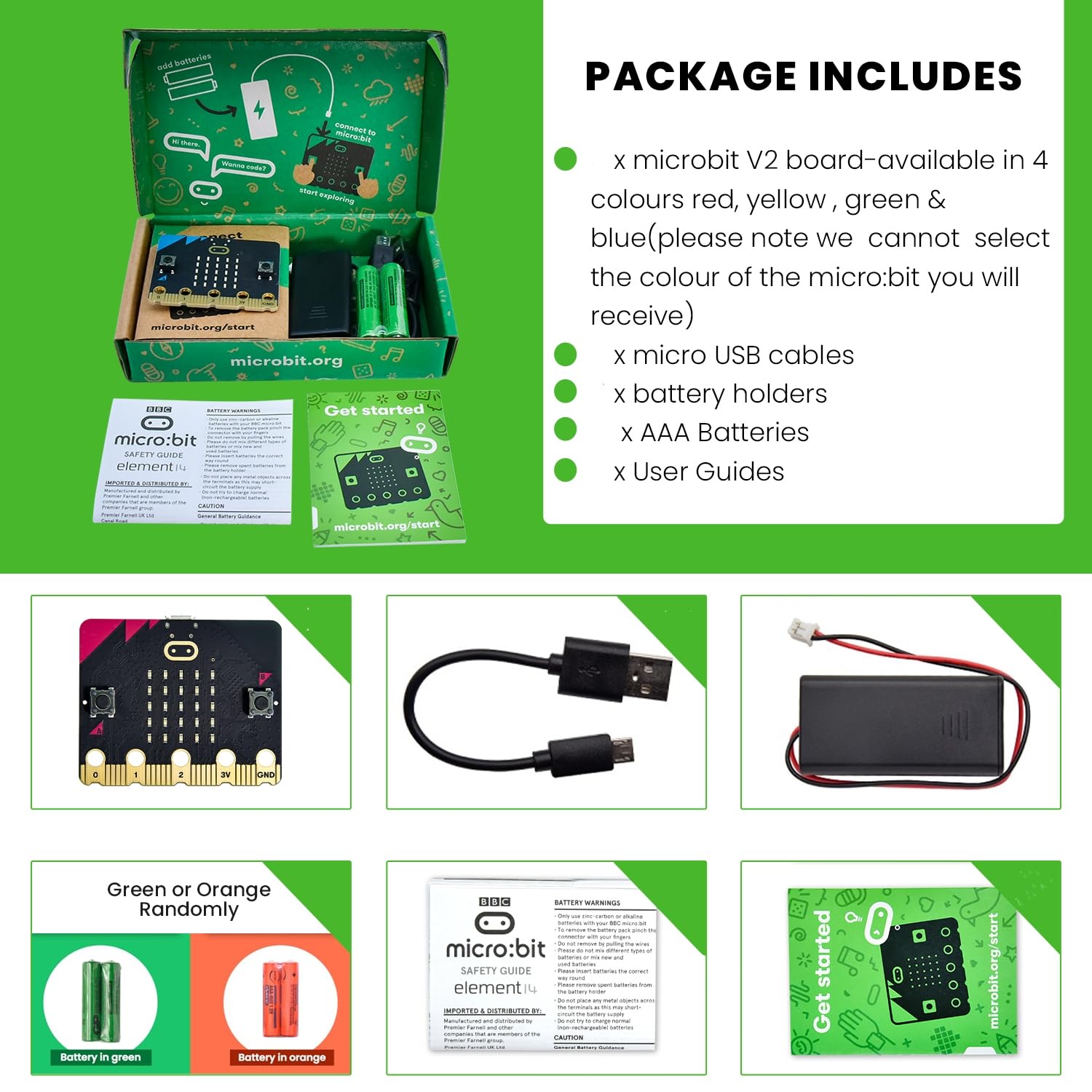 Kit Micro:Bit V2.2 Con 45 Sensori - Per Bambini E Programmazione