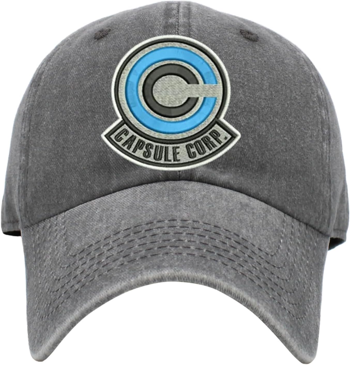 ALLNTRENDS Capsule Corp Washed Pigment Dyed Baseball Cap