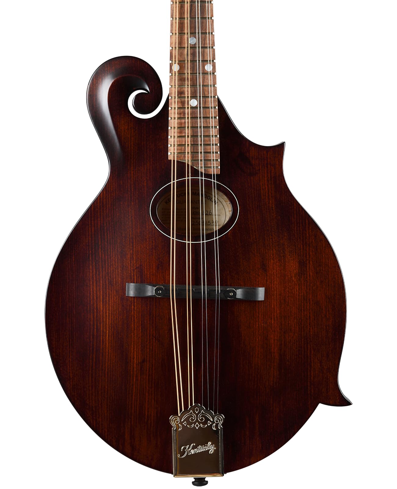 Amazon.com: Kentucky KM-626 Standard Oval Hole F-Model Mandolin