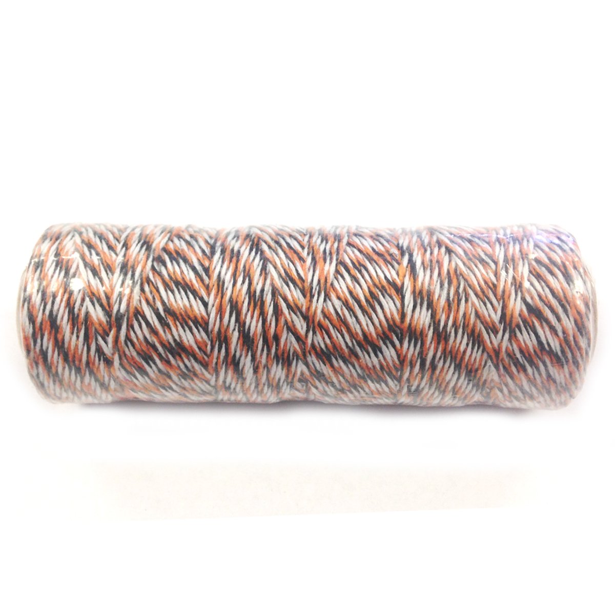 Baker's Twine coton Wrapables fil noir et orange idéal pour décorations de fêtes