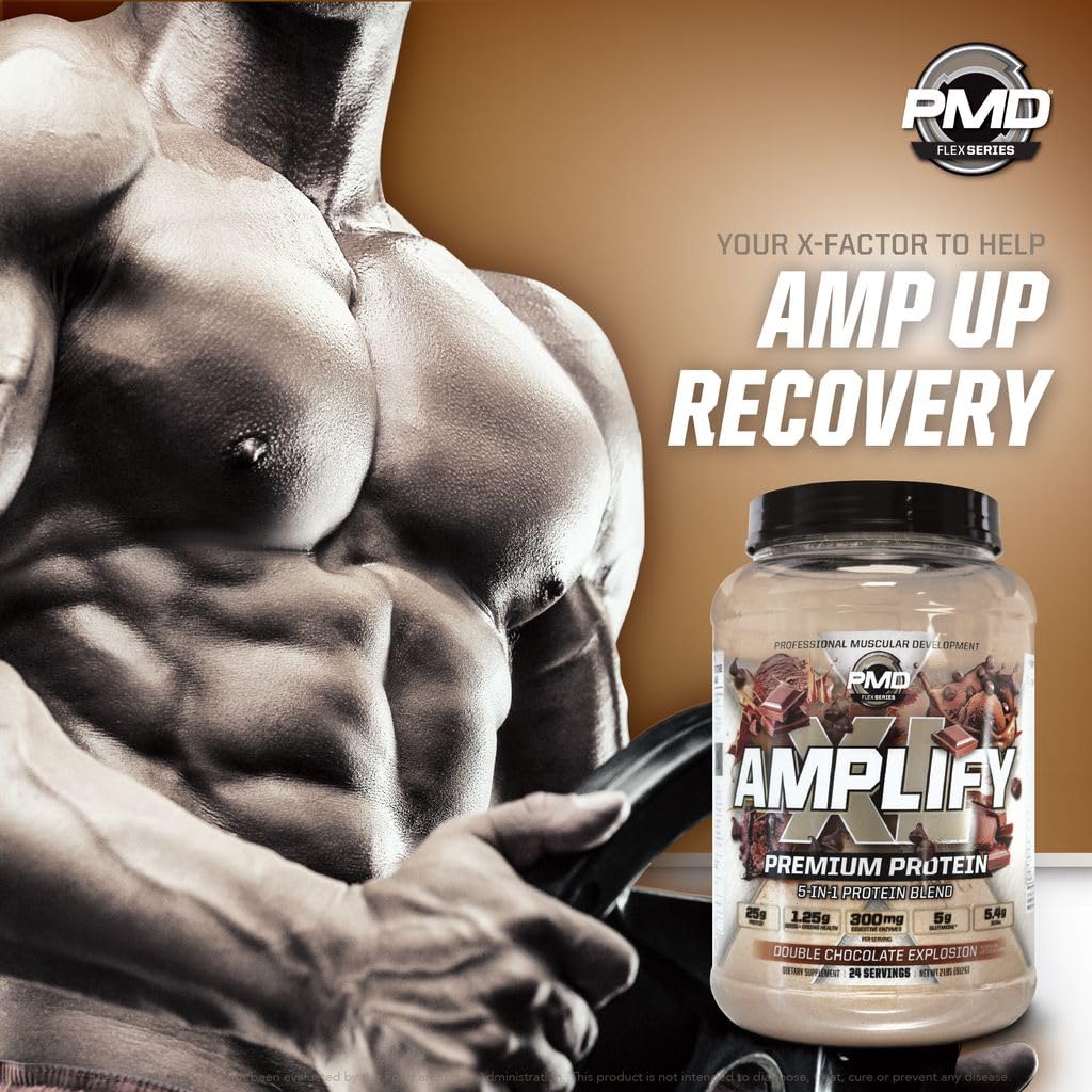 PMD Sports Amplify XL Premium Whey Protein Double Chocolate - 24 Servings — Amazon image 7