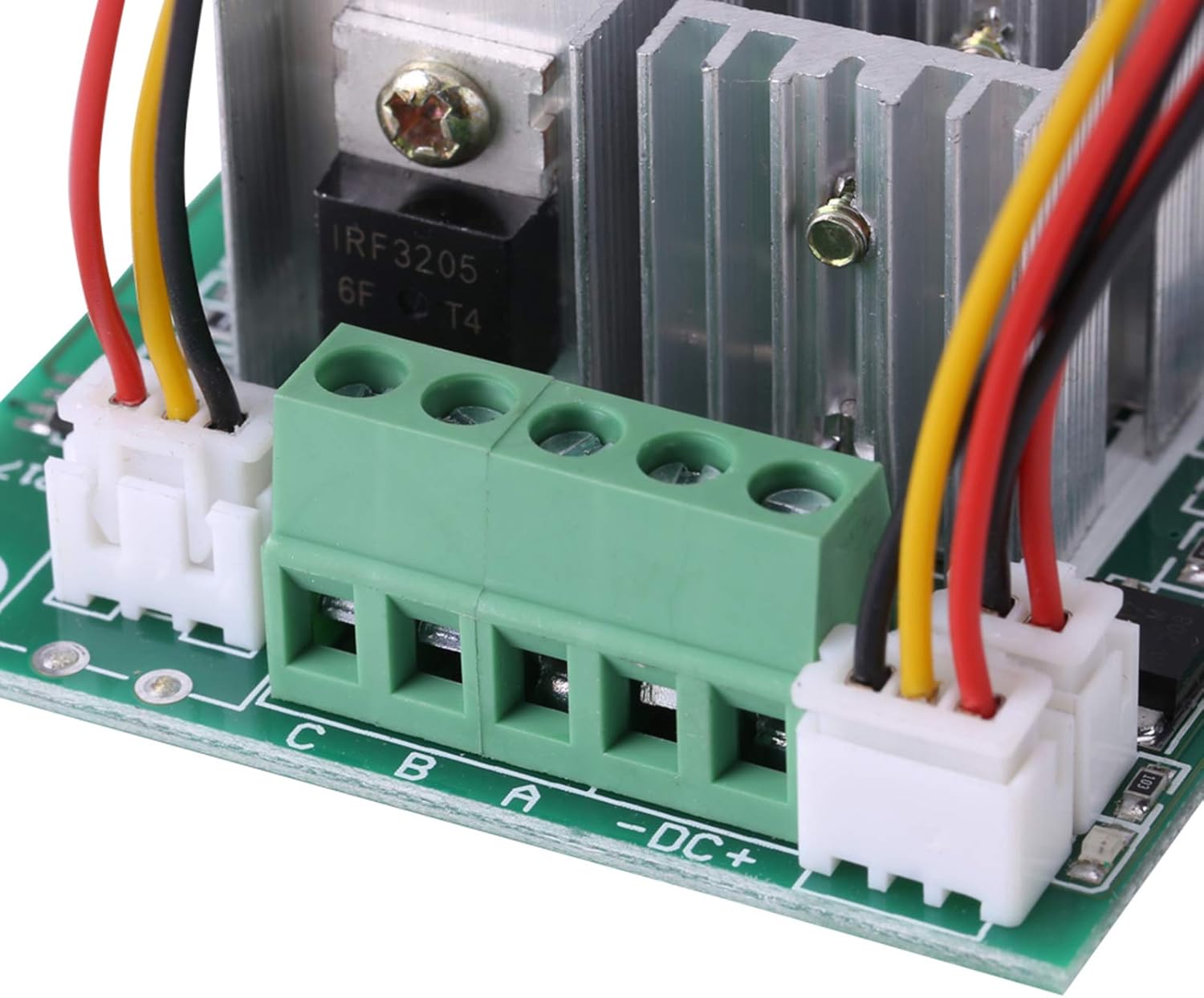 DC 5V-36V 15A Brushless Motor Controller 3-Phase Brushless Speed Controller Motor Control Board CW CCW Reversible Switch Driver Control Regulator Module