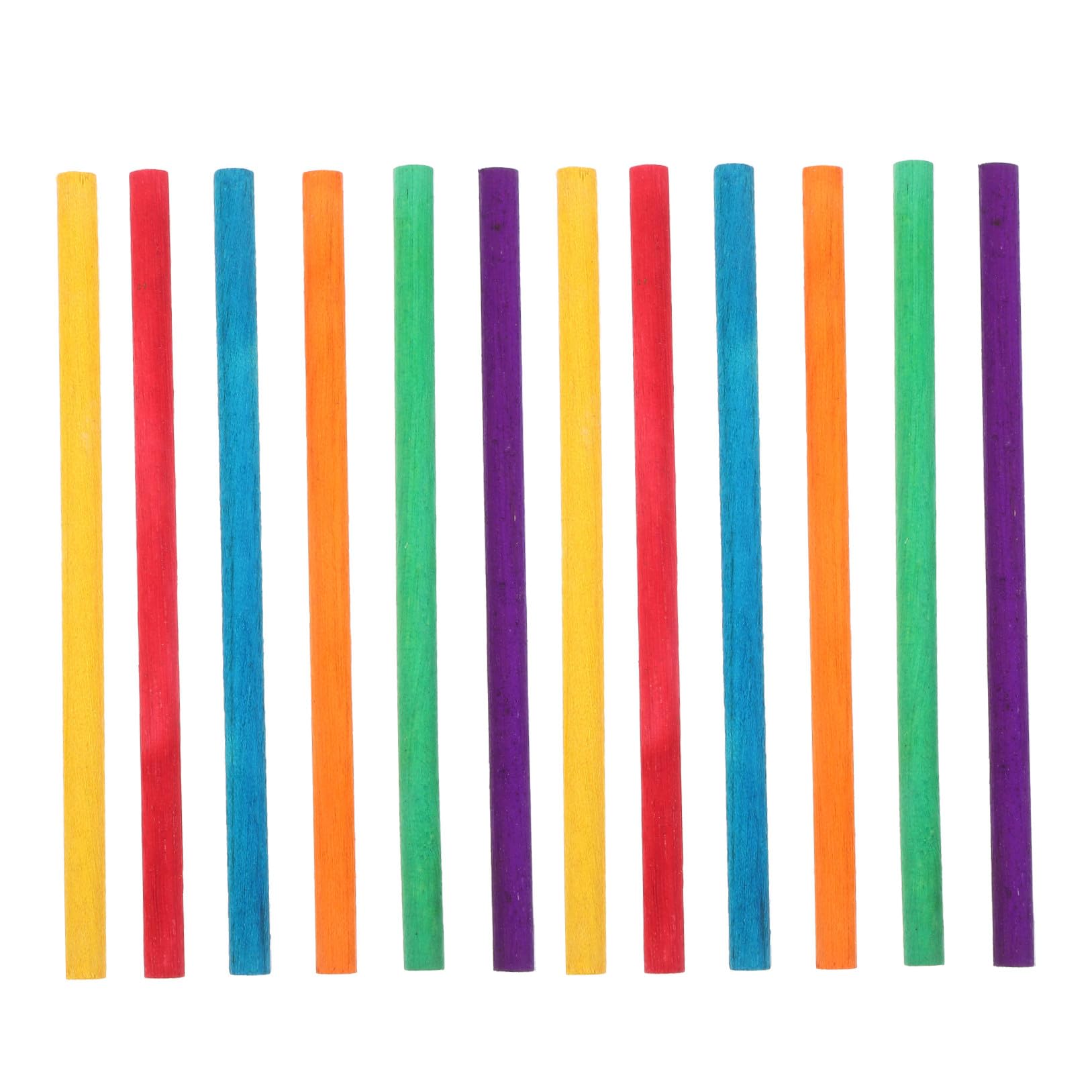 SUPVOX Palitos De Helado De Madera Para Manualidades Diy, 500 Unidades, Cómodos y Seguros, Ideales Para Proyectos Creativos y Decoración En Casa