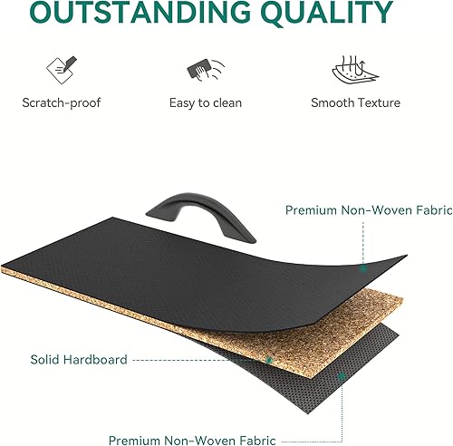 Miniatura 5 de YITAHOME Cómoda de tela con 8 cajones, cómoda alta con cubos de tela, unidad de torre de almacenamiento, cómoda para sala de estar, pasillo, color