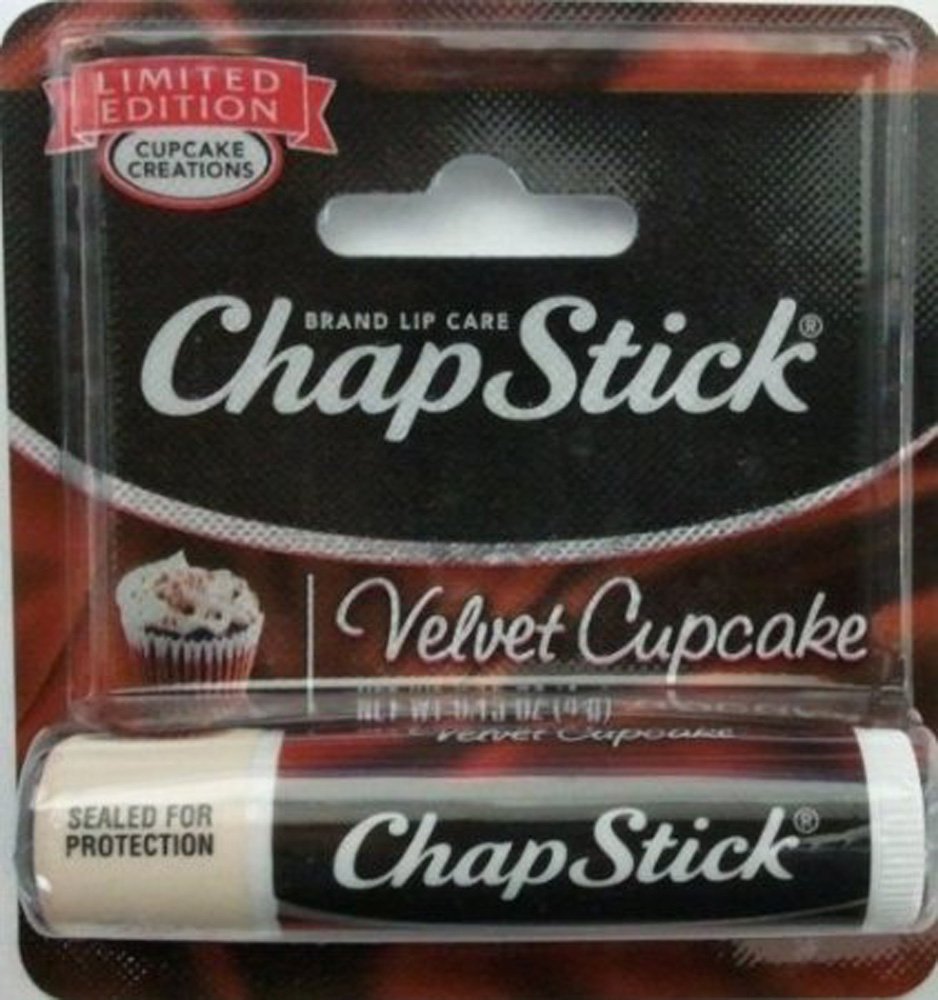 ChapStick Velvet Cupcake 1 Tube 0 15oz by Chapstick