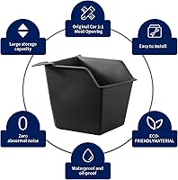 Vista 3 de Tesla Model Y Juniper - Contenedores de almacenamiento para maletero trasero 2025 2026 Tesla Model Y Juniper Caja de almacenamiento con cubierta TPE
