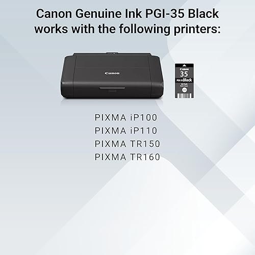 Miniatura 7 de Canon PGI-35 negro compatible con impresoras iP100, iP110, TR150 (paquete de 2)