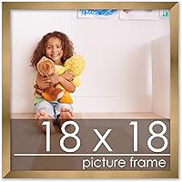 Vista 275 de Poster Palooza Marco de madera de bronce dorado de 26 x 34 pulgadas, acrílico UV, respaldo de tablero de espuma y accesorios para colgar incluidos