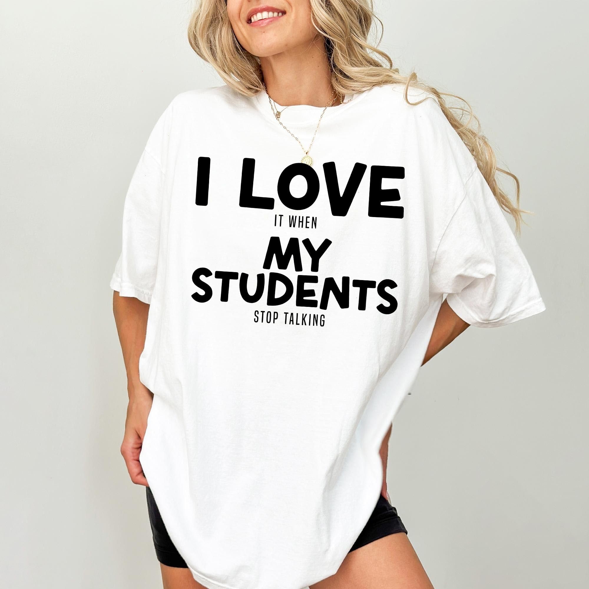 Sarcastic Teacher Tee Comfort Colors …