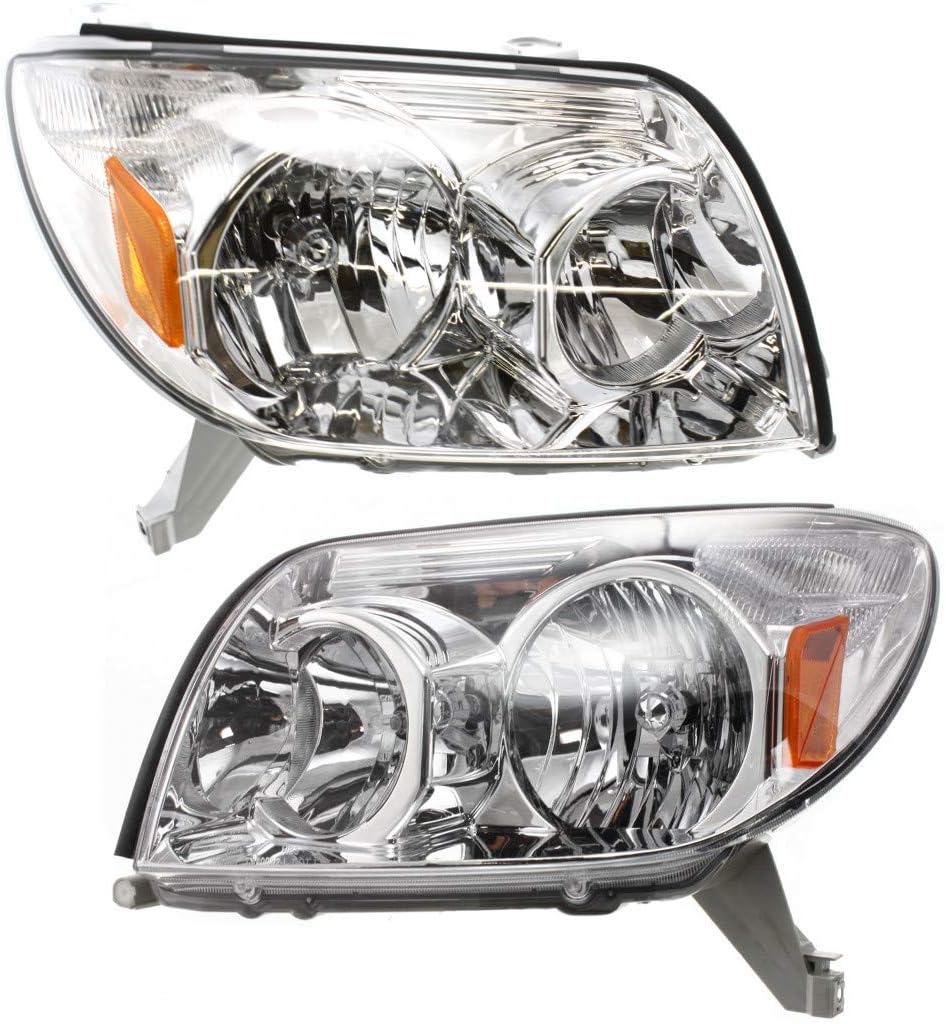 For 2003 2004 2005 Toyota 4Runner Headlight Assembly Passenger Side w/Bulbs For TO2503146