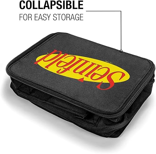 Miniatura 4 de LOGOVISION Seinfeld - Lonchera con logotipo de lados suaves, bolsa de almuerzo reutilizable para trabajo de oficina escolar, sin BPA