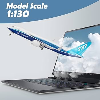 Amazon.co.jp: Joylluoan 1:130 モデル ボーイング 737 モデル
