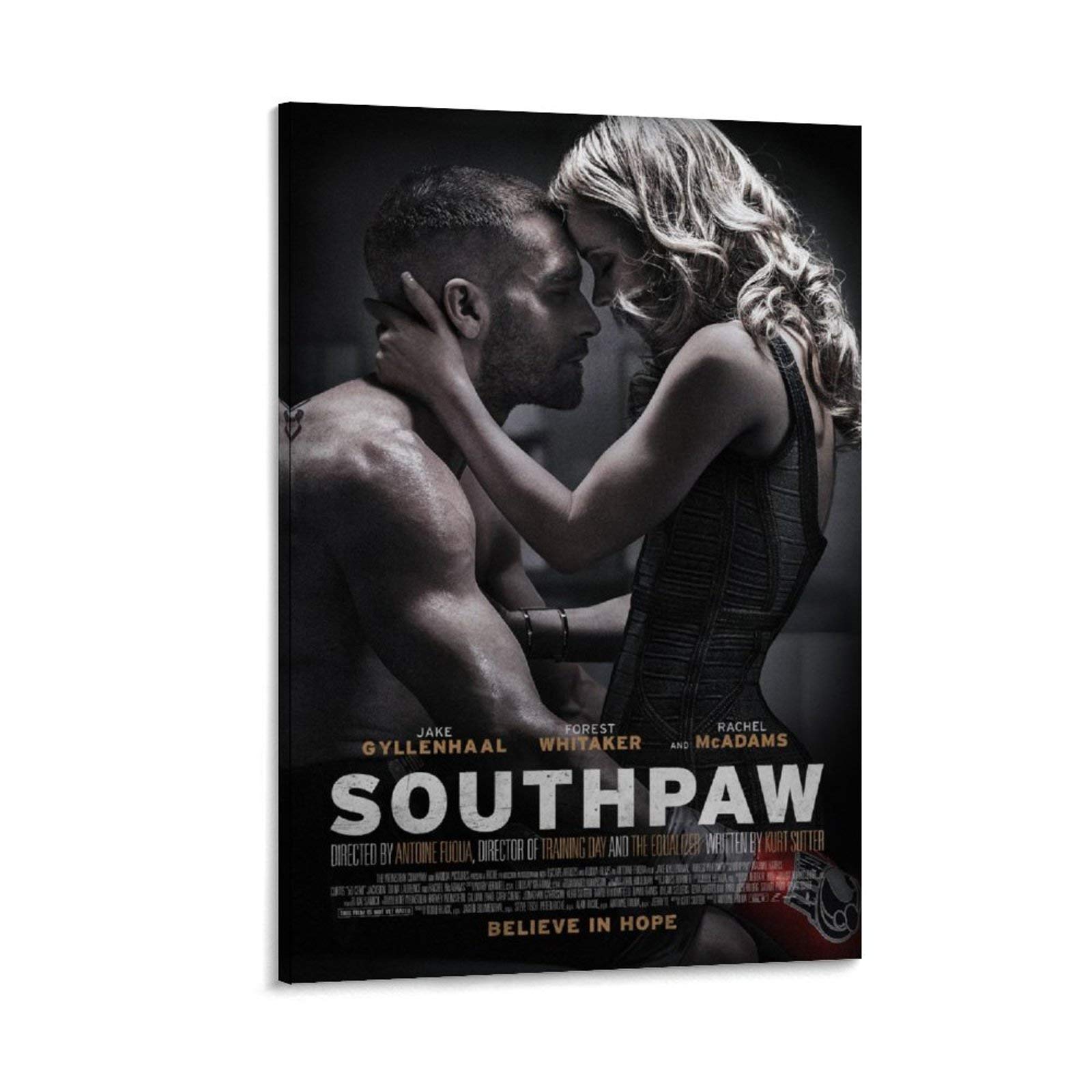 weqweMovie Southpaw Canvas Art Poster and Wall Art Picture Print Modern Family bedroom Decor Posters 24x36inch(60x90cm)
