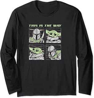 Star Wars Mando Four Manga Larga
