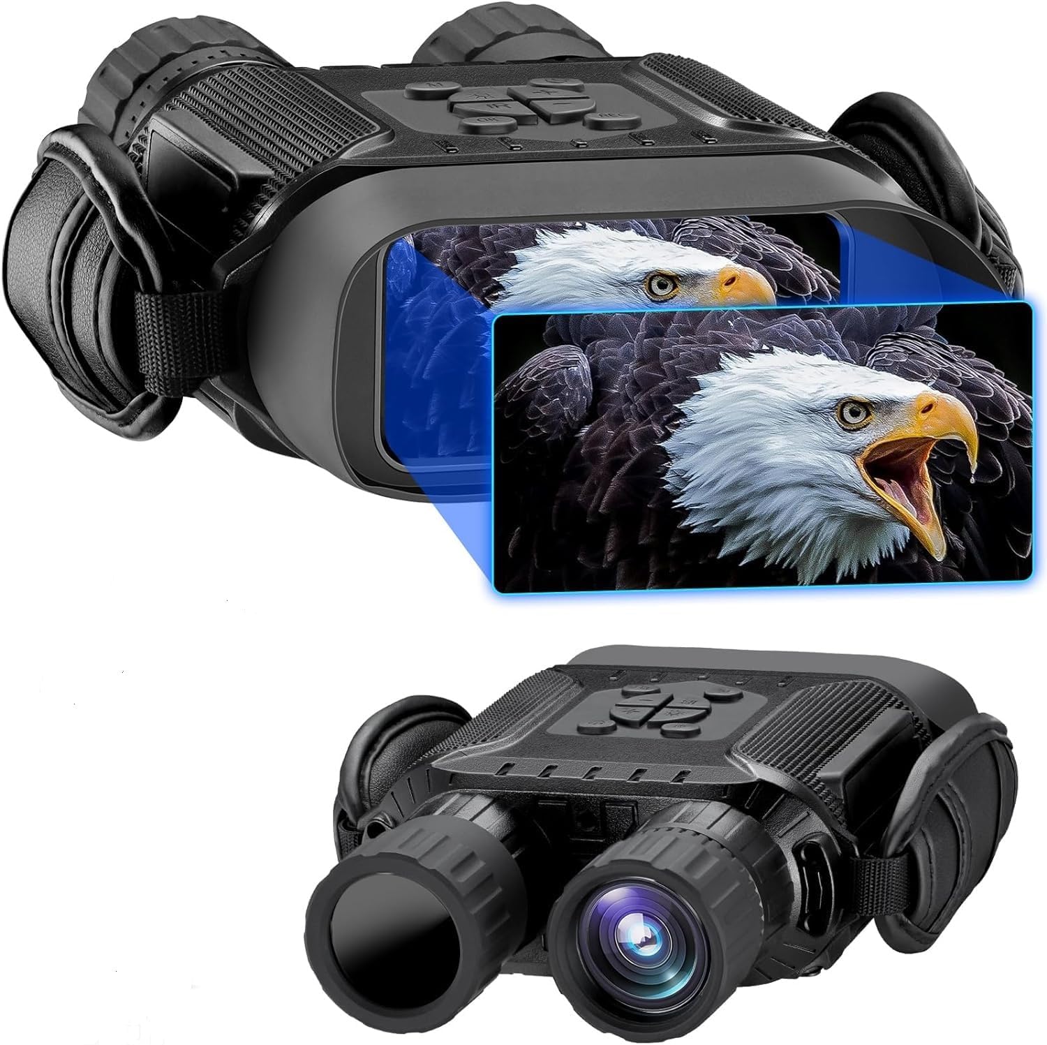 Noktowizor Cyfrowa Lornetka Noktowizyjna - Dowesyeen 1280P Digital Nocne Vision Binoculars,Zoom Cyfrowy 5X, Ekran 4\