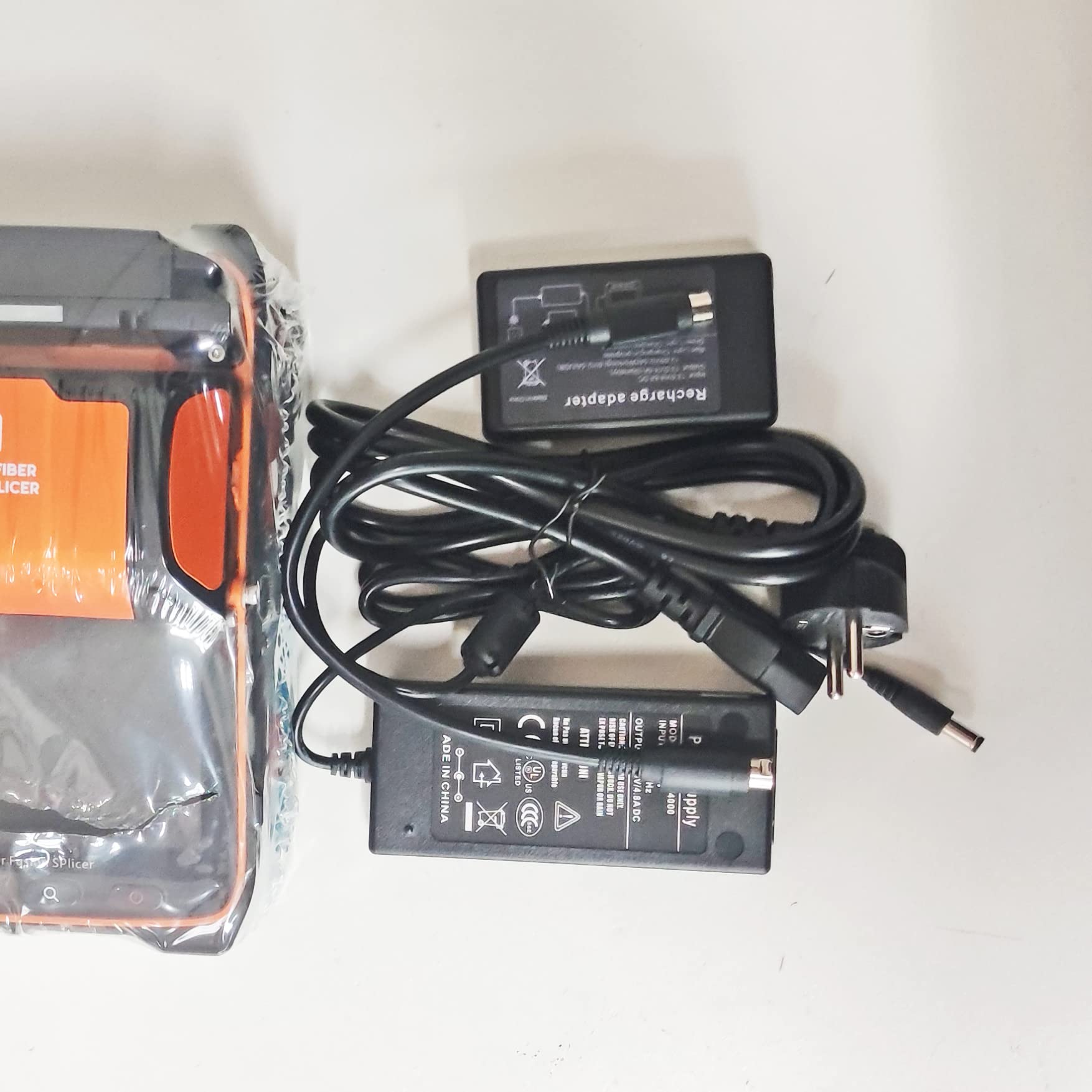 Power Charger for Fusion Splicer AI-9 AI-8C AI-7, Cargador de Corriente Juego de Adaptador y Cable de Repuesto para Empalmadora de Fibra óptica AI-9 AI-8C AI-7