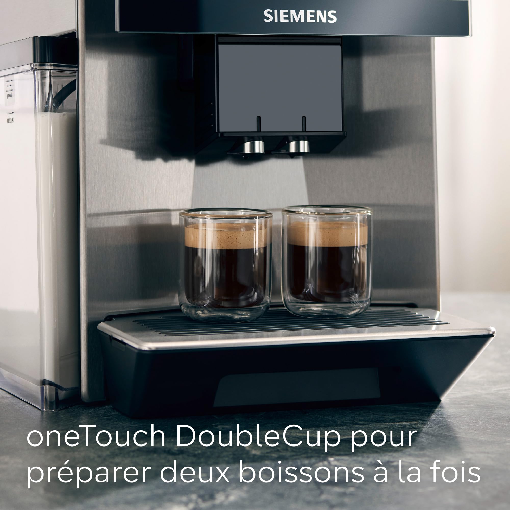 SIEMENS TQ903R03 EQ900 - Machine à café automatique, autoMilk Clean