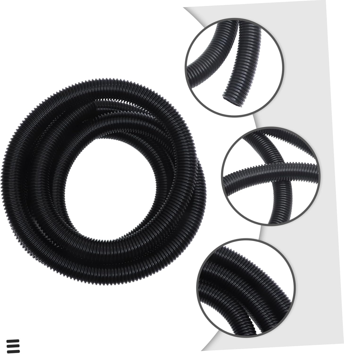 Vacuum Cleaner Hose Extension 32mm Flexible Replacement Tube Universal Fit Sturdy Easy to Install Compatible Dust Catcher