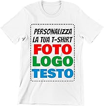 Personalised Men's T-Shirt with Logo Print, Photo, Customisable Written