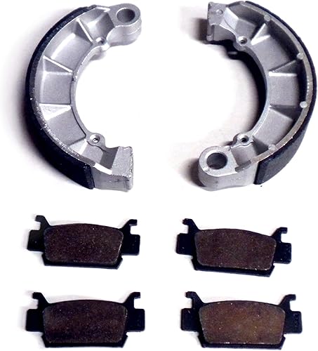 Monster - Juego de pastillas de freno y zapatas para Honda Foreman 500 05-11 y Rubicon 500 05-14