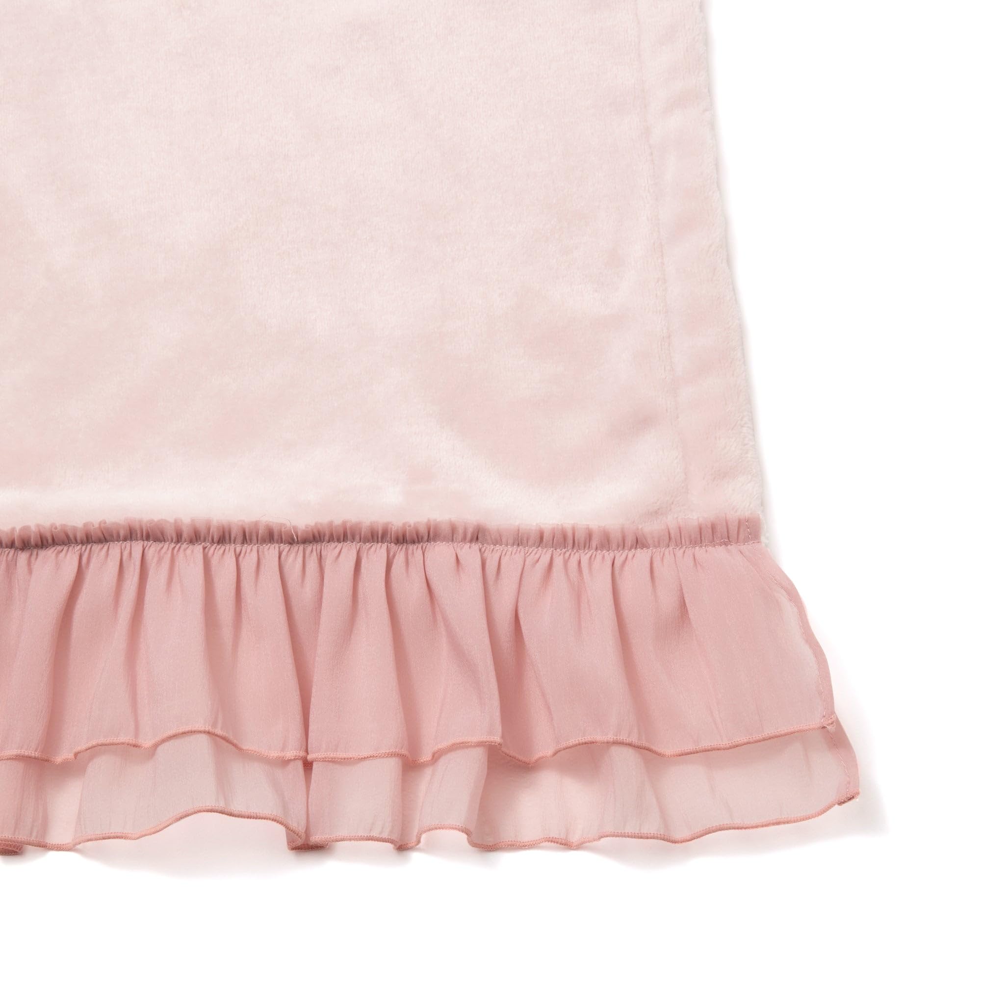 Amazon｜Francfranc フランフラン なめらか フリル スロー（ひざ掛け