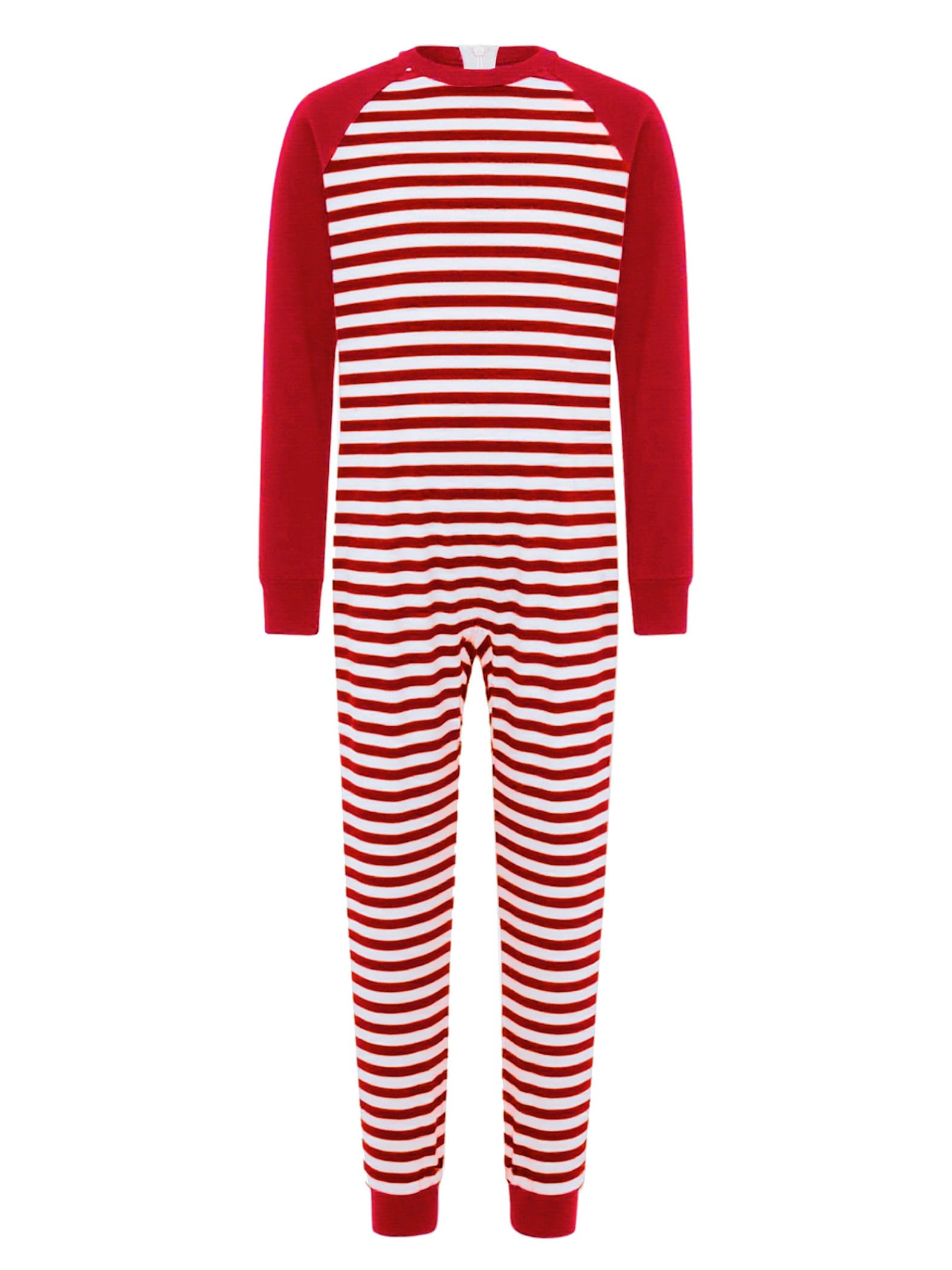 Vêtements Adaptatifs Anti-arrachage Unisex Pour Enfants Avec Besoins Particuliers Salopette Rayée Longue 3-16 Ans