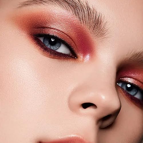 Miniatura 2 de Boobeen Paleta de sombra de ojos colorida, 16 colores, sombra de ojos mate y purpurina, paletas de sombras de ojos brillantes, mezclable, fácil de