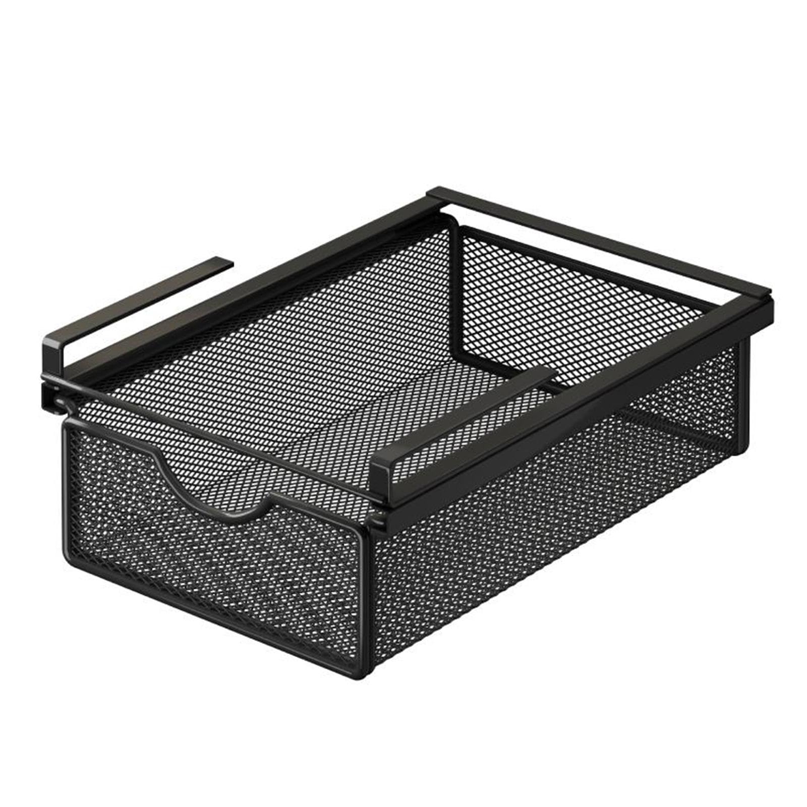 Cassetto Estraibile Sospeso, Cestino Portaoggetti Salvaspazio in Rete per Camera Da Letto, Xs