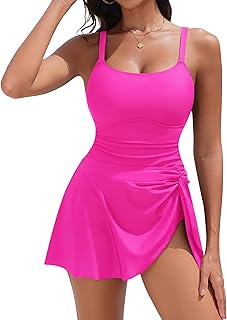 Blooming Jelly Women One Piece Swimsuit with Swim Skirt Modest Swimsuit 2025 Slimming Swimsuits Price In India