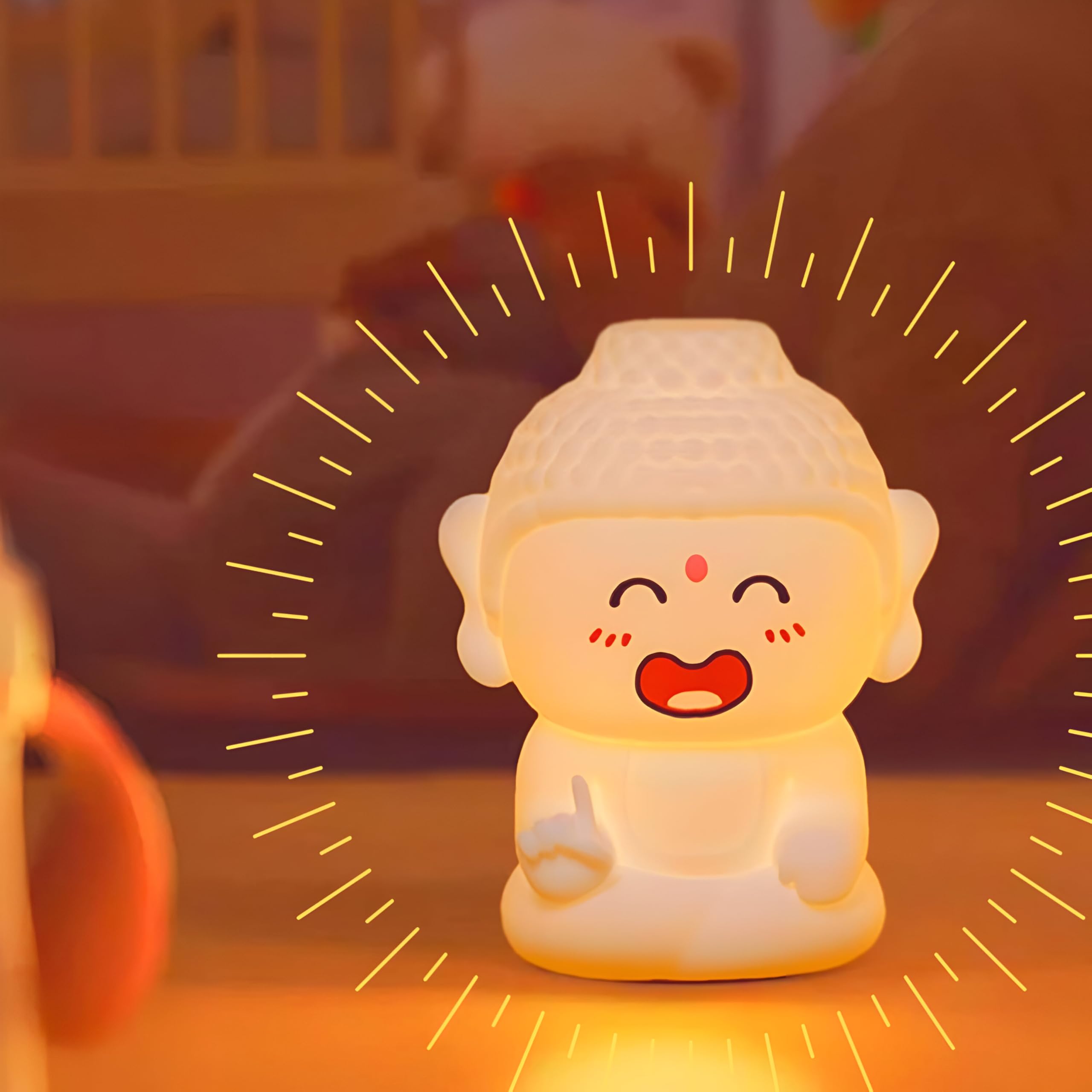 Buy Desidiya® Laughing Buddha Lamp, Buddha Gifts, Cute Kid Buddha