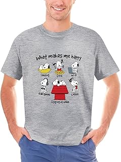 メンズTシャツ スヌーピー ティーシャツ トップス 半袖 夏服 T-Shirts インナーシャツ おしゃれ ゆったり カジュアル カットソー 柔らかい ファッション 速乾 通気性 XS-5XL