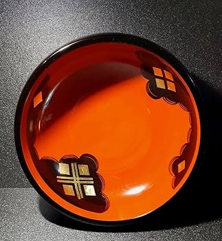 Amazon.co.jp: 秀衡塗り 秀衡塗工房 丸三漆器 本漆塗り 黒漆塗