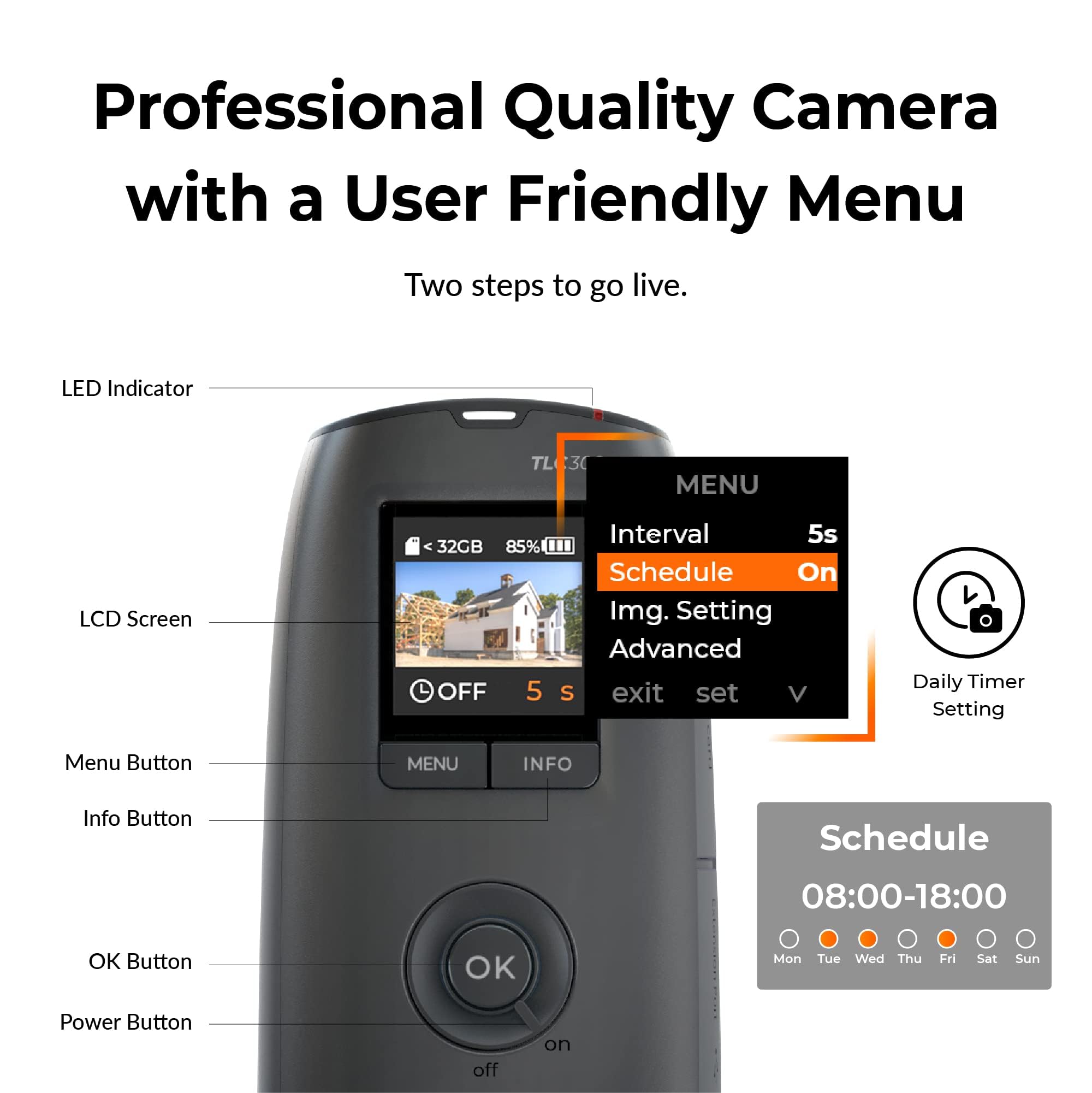 brinno TLC300 HDRタイムラプスカメラ Amazon | Brinno ブリンノ HDR タイムラプス カメラ TLC300 2台