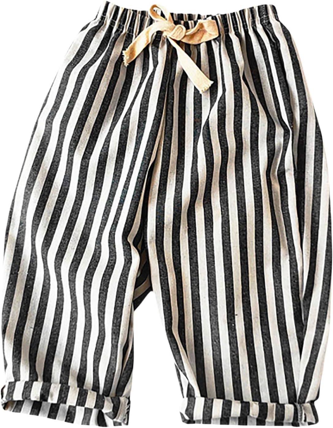 Girls Wide Leg Flowy Pants Summer Lightweight Trousers High Elastic Waist Loose Casual Pants for Kids 5 to 14Y