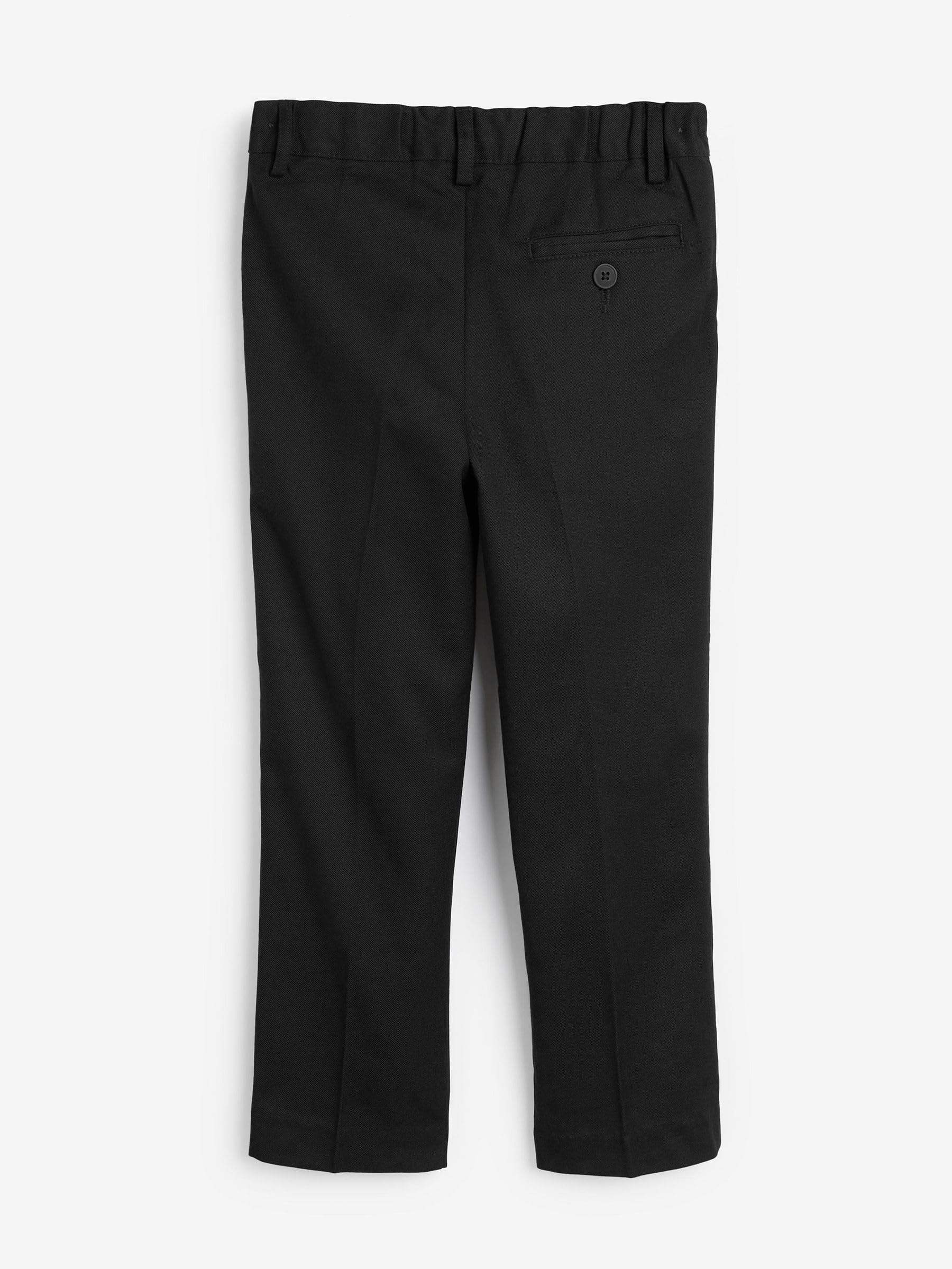 NEXT Niños Pantalones Escolares con Parte Delantera con Pinzas de Corte estándar