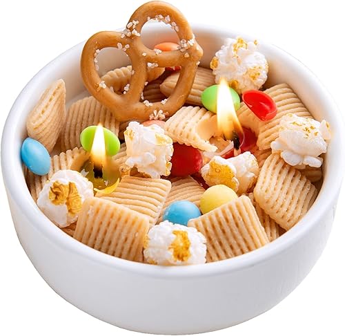 Vista 21 de Vela de soja perfumada Fruity Loops Tazón de Cereal
