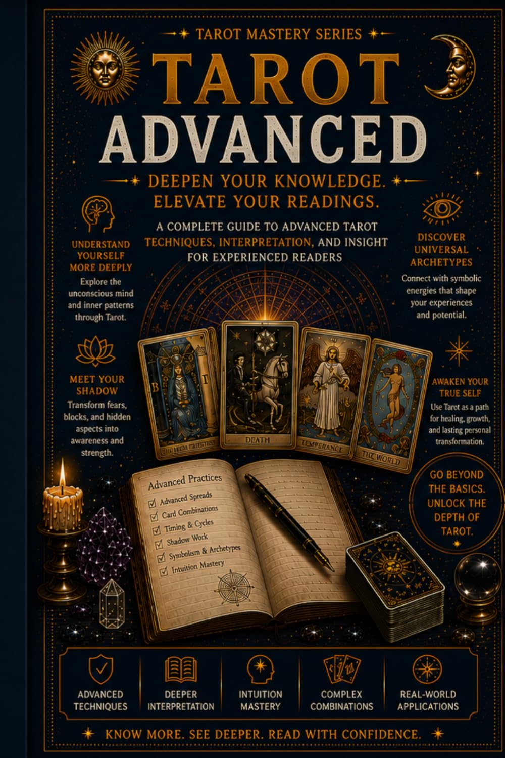 Advanced Tarot Reading: Mastering Symbolism, Card Combinations, Archetypes, and Professional Interpretation Techniques (II Edition) (The Tarot Path Series)