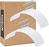 HOSUR ハンガー すべらない 跡がつかないハンガー 20本 型崩れ防止 かたくずれ防止 はんがー 洗濯ハンガー 省スペース スーツハンガー ホワイト