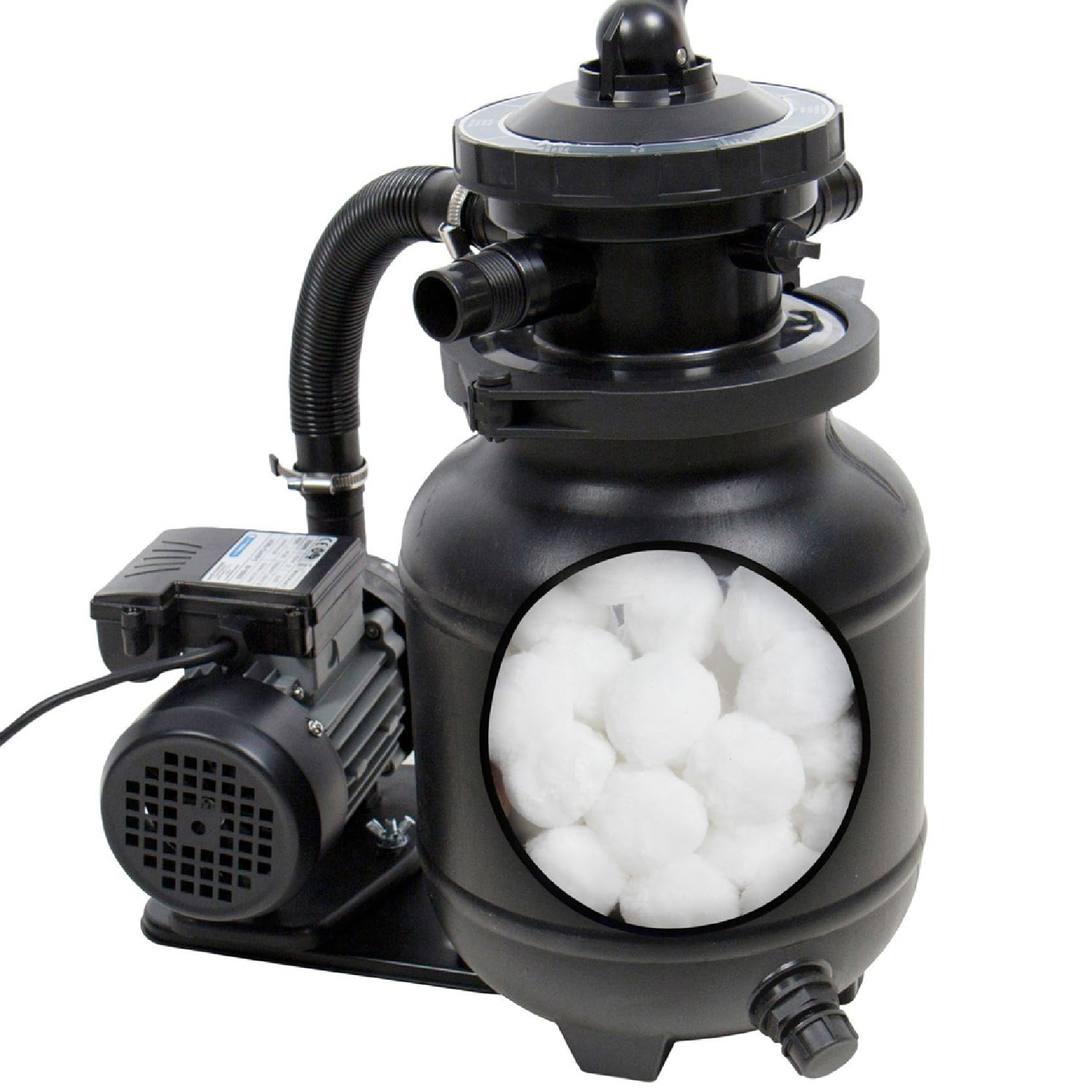 Steinbach Poolpflege-Set | Total Blue (20 g Tabs) 1 kg & Filter Balls 700 g | langsamlösliche Multifunktionstabletten | ersetzt 25 kg Filtersand | klares Wasser für Kartuschen- & Sandfilteranlagen