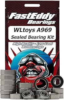 FastEddy Bearings Compatible with WLtoys A969 Sealed Bearing Kit