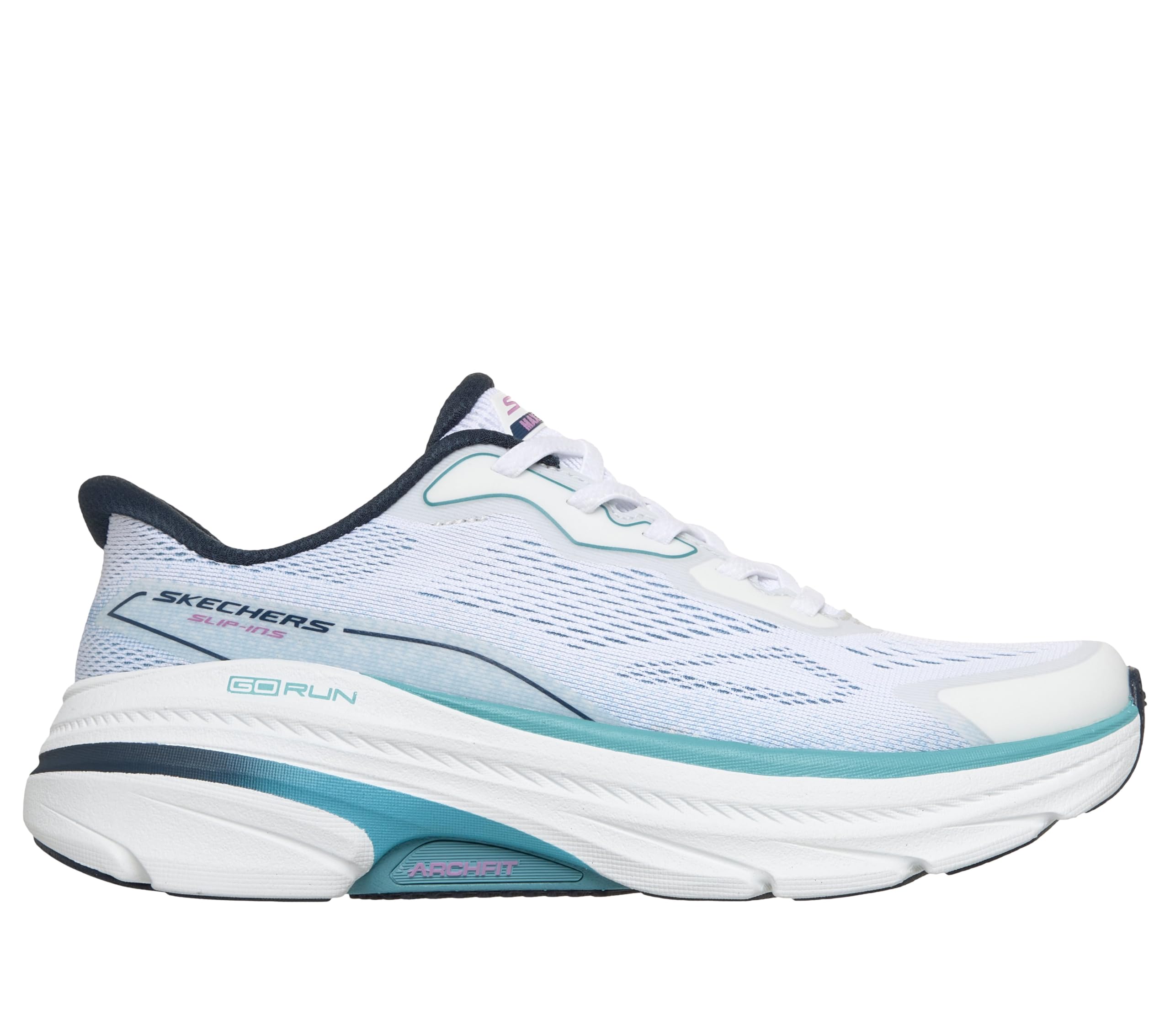 Skechers Mujer MAX Cushioning Arch Fit 2.0 Azusah Slip-In Entrenador en oferta en Amazon